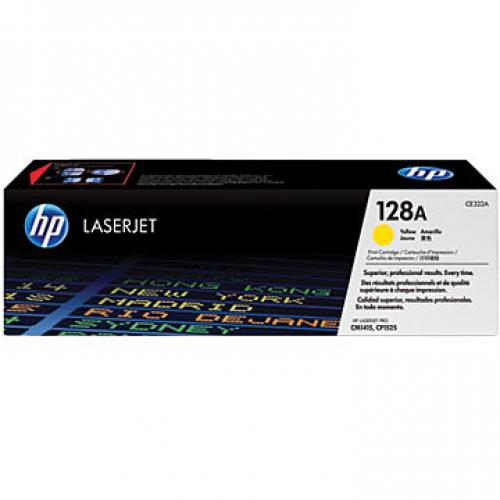 HP LaserJet CE322A Yellow Print Cartridge