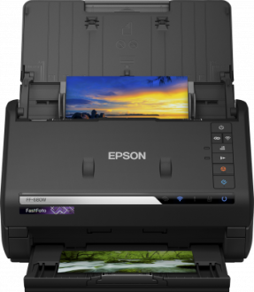 Epson skener FastFoto FF-680W, A4, 600dpi, ADF, duplex, WiFi