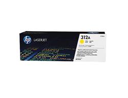 HP toner žltá HP312A  /vyťaženosť cca 2700str/