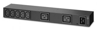 APC Rack PDU, Basic, 0U/1U, 100-240V/20A, 220-240V/16A, (7)