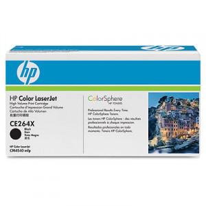 HP LaserJet CE264X Black Print Cartridge