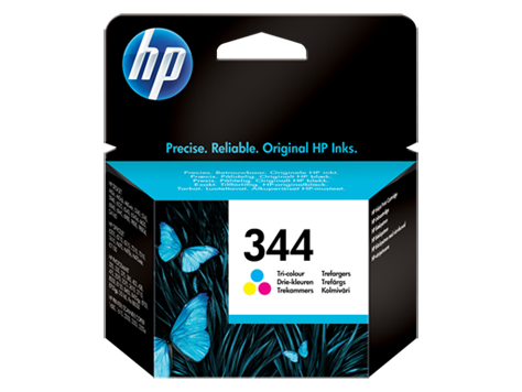HP No. 344 Tri-colour Inkjet Print Cartridge (14ml)