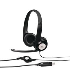 Logitech® Headset H390 Stereo USB s mikrofónom
