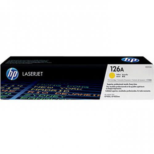 HP LaserJet CE312A Yellow Print Cartridge