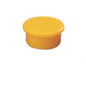 Magnet 13 mm žltý balenie 10ks
