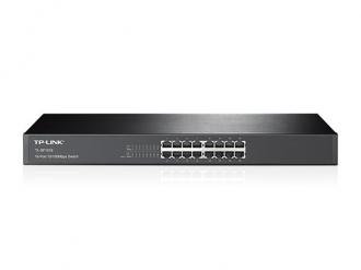 TP-LINK TL-SF1016 16-Port 10/100M Switch, 16 10/100M RJ45 Po