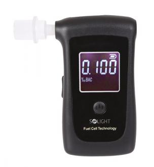 Solight alkohol tester profesionálny, Fuel Cell, 0,00 - 4,00