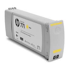 HP 771Â Yellow DJ Ink Cartridge CE040A