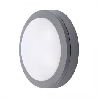 Solight LED vonkajšie osvetlenie guľaté, sivé, 13W, 910lm, 4