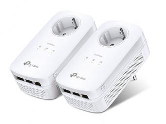 TP-LINK TL-PA8030PKIT AV1300 Passthrough Powerline KIT,Qualc