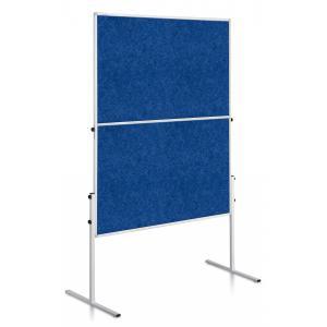 LEGAMASTER Moderačná tabuľa plstená 150x120 cm ECONOMY modrá
