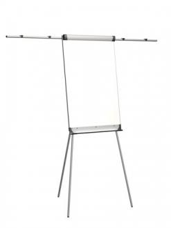 2x3 Flipchart Eurochart - statický, magnetická tabuľa 66x100cm, výška 186cm TF04