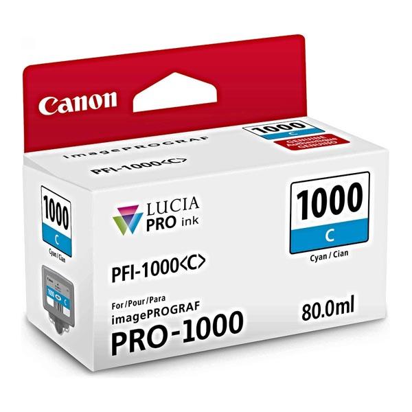 kazeta CANON PFI-1000C Cyan iPF PRO-1000