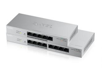 ZyXEL GS1200-8HP, 8-port Desktop Gigabit Web Smart switch: 8